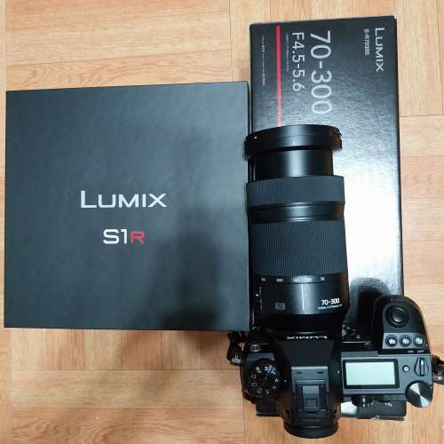 Lumix S1R 連原廠70-300