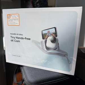 全新Insta360 GO Ultra 4K Cam Creator Bundle 創作者套裝 白色