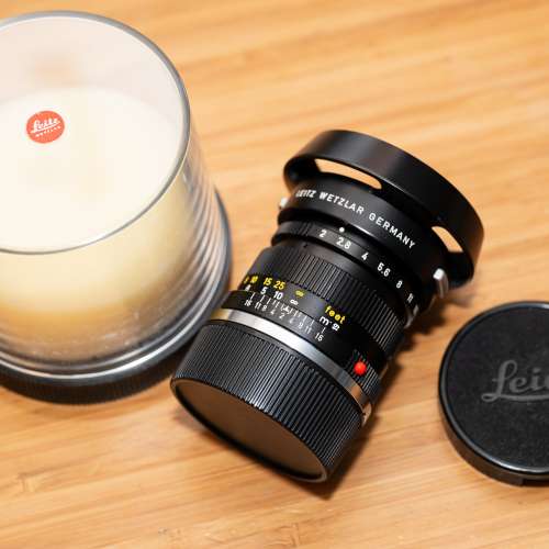 Leica Leitz 50mm f2 Summicron 高腳 ＋12585 hood + 鏡筒 M9 M10 M11 SL2 SL3