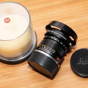 Leica Leitz 50mm f2 Summicron 高腳 ＋12585 hood + 鏡筒 M9 M10 M11 SL2 SL3
