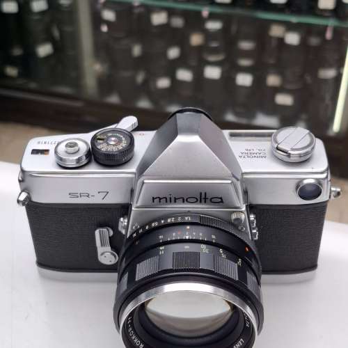 MINOLTA SR-7 + MC 58MM F1.4 全正常
