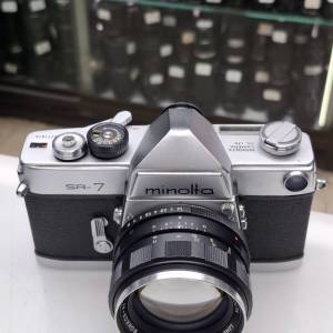 MINOLTA SR-7 + MC 58MM F1.4 全正常