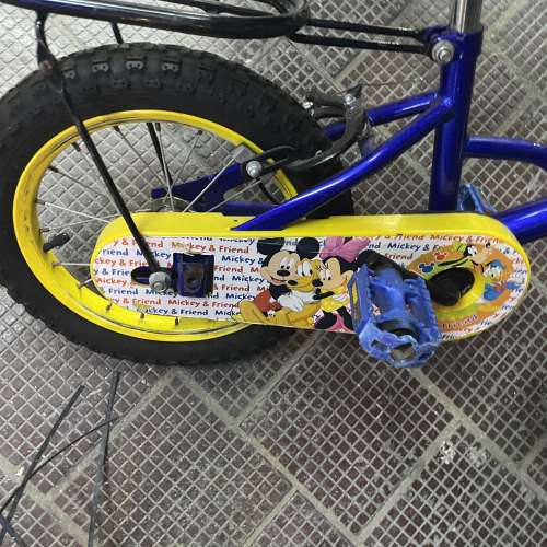 迪士尼 Mickey & Friend 14吋兒童單車｜配 Spider-Man 車座