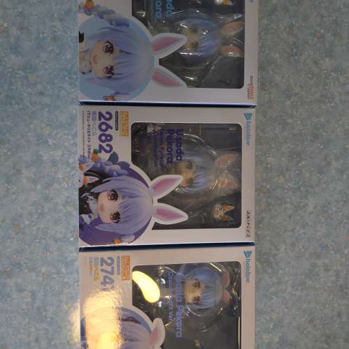 黏士人 Hololive Usada 兔田 Pekora Nendoroid 1823、2682 同埋 2741