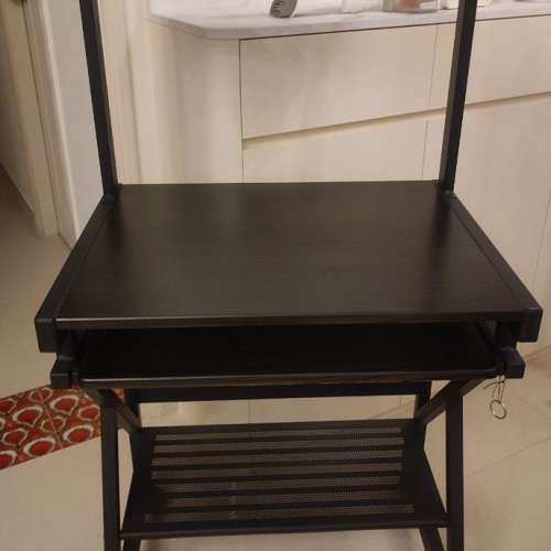 3層 電腦桌 電腦枱 金屬電腦桌 有鍵盤托 keyboard tray