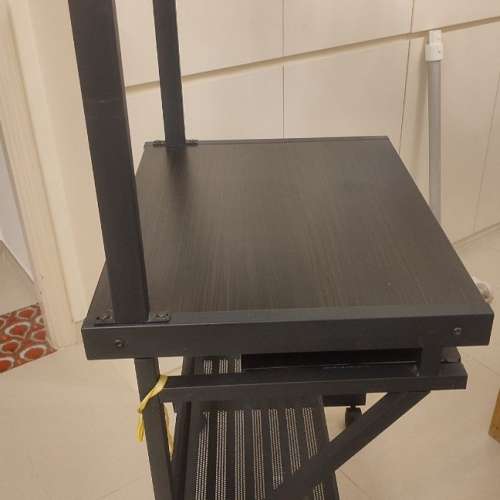 3層 電腦桌 電腦枱 金屬電腦桌 有鍵盤托 keyboard tray