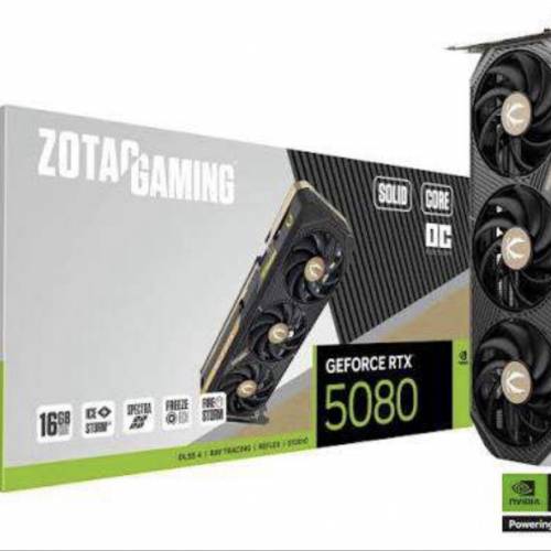 冇盒水貨zotac gaming 5080 16gb