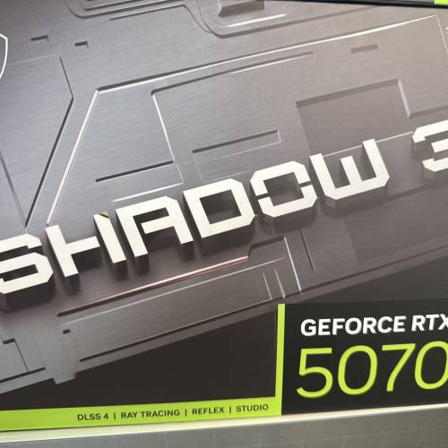 水貨全新未拆封msi 5070ti 12gb