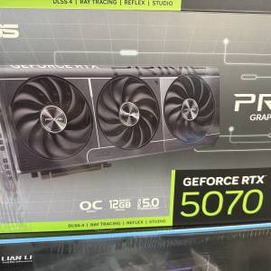 華碩全新行貨RTX 5070 12gb
