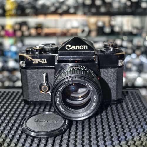 CANON F1 F-1 + 50/1.4 FD  功能正常 測光正常
