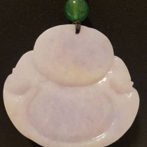 紫羅蘭翡翠彌勒佛（笑佛）