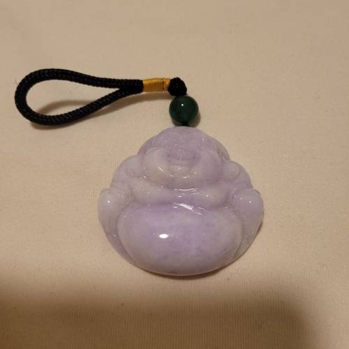 紫羅蘭翡翠彌勒佛（笑佛）