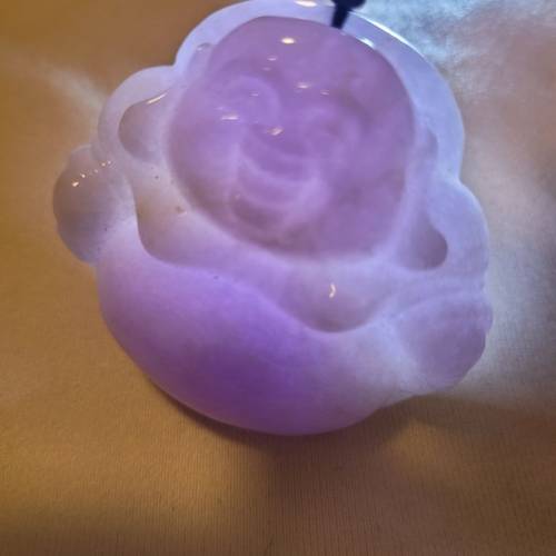 紫羅蘭翡翠彌勒佛（笑佛）