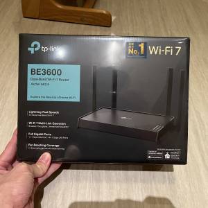 全新TP-Link Archer BE220 - BE3600 Wifi 7 Router