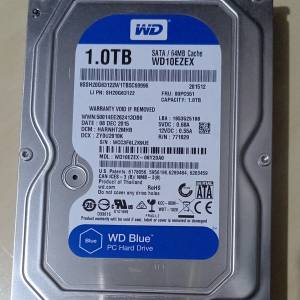 WD 1TB 3.5" Harddisk