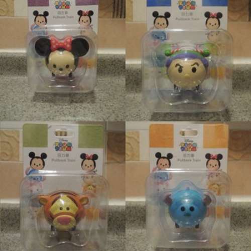 全套 Disney Tsum Tsum 回力車