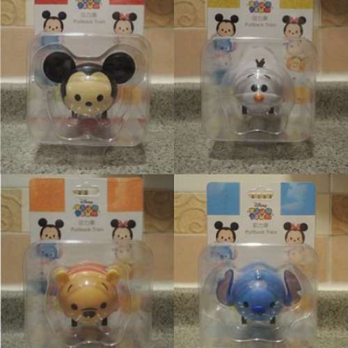全套 Disney Tsum Tsum 回力車