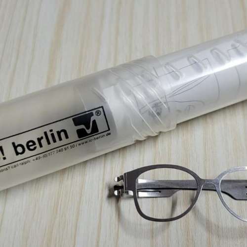 ic! berlin 迷你收藏模型 微縮模型 迷你小眼鏡 無螺絲三叉式鉸鏈