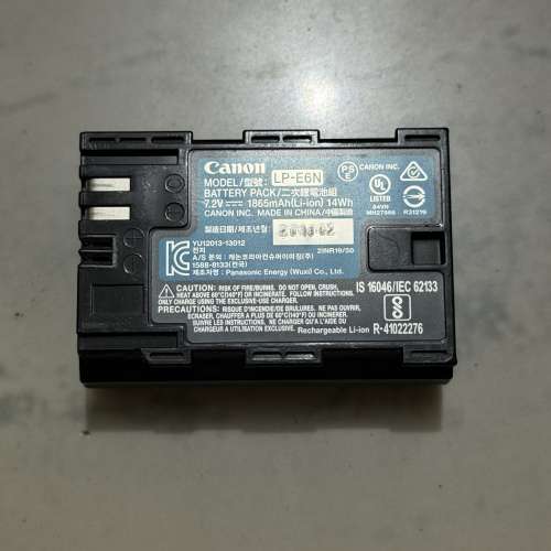 Canon LP-E6N電池 原裝正品