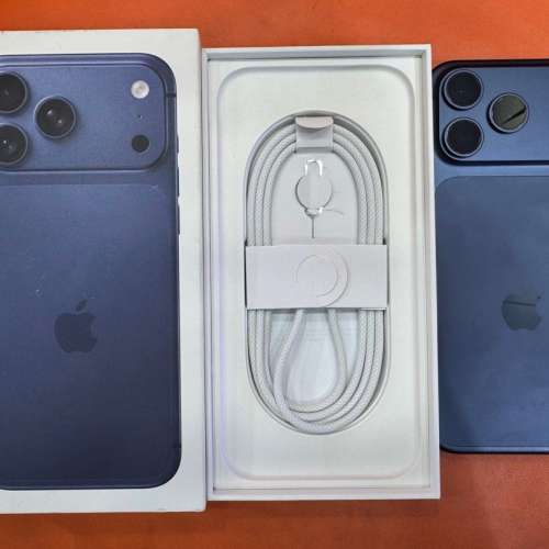 出蘋果 iPhone 17 Pro Max 512GB 藍色 香港行貨 AppleCare+保養到2027年11月11日 ...
