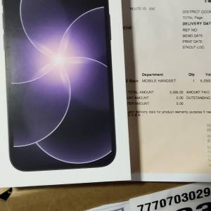 手快有手慢無iPhone 17e 256GB 全新未開黑色行貨豊澤得一部4500
