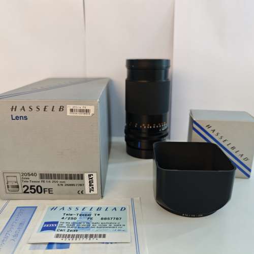 Hasselblad Carl Zeiss T* Tele-Tessar FE 250mm f/4 Lens
