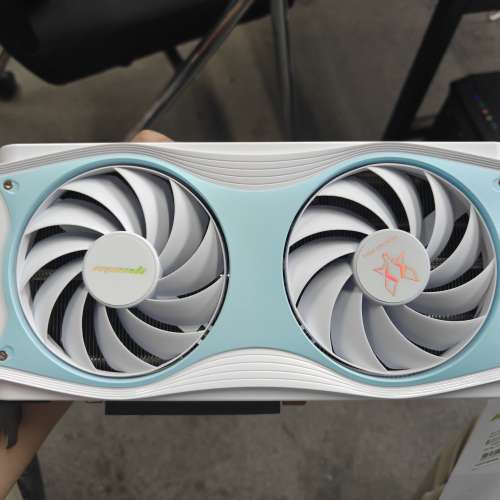 MANLI POLAR FOX RTX 5050 OC 8GB GDDR6 WHITE