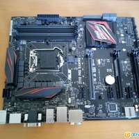 (新淨)Asus Z170 Pro Gamer 主板連背板 (運作正常）
