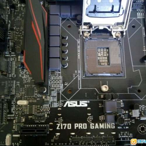 (新淨)Asus Z170 Pro Gamer 主板連背板 (運作正常）