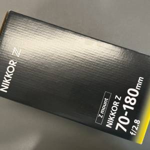 Nikon Z 70-180 mm f/2.8 鏡頭 70180 Z9 Z8 Z7 Z6 Z5 Zf ZR Z50 Z30 Zfc