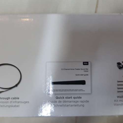 全新未開封TCL 條裝揚聲器