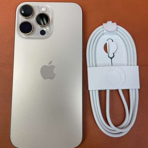99%New iPhone 16 Pro Max 512GB 沙漠金色 AppleCare+至2026年9月20日 香港行貨 自...