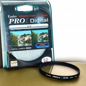 Kenko Pro1 Digital 52mm UV filter