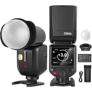 Neewer Z880-N TTL Camera Flash Speedlite for Nikon (Diffuser Kit)