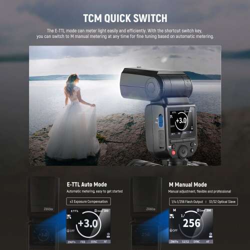 Neewer Z880-N TTL Camera Flash Speedlite for Nikon (Diffuser Kit)