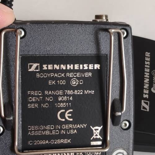 Sennheiser wireless mic