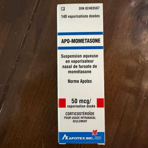 Apo-Mometasone 舒鼻靈 樂鼻寧 噴鼻劑