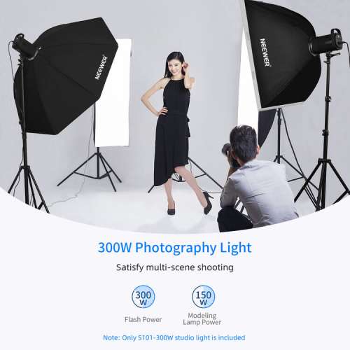 Neewer S101-300W Monolight Studio Strobe Flash