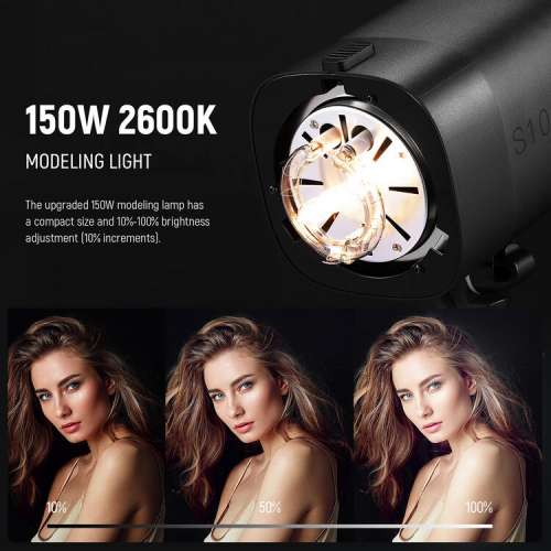 Neewer S101-400W PRO Studio Monolight (2-Light Kit)