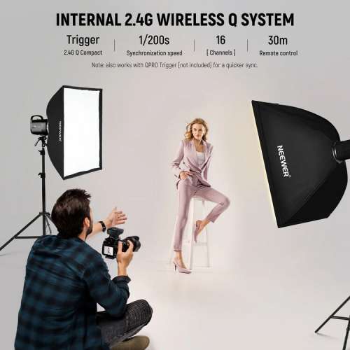 Neewer S101-400W PRO Studio Monolight (2-Light Kit)
