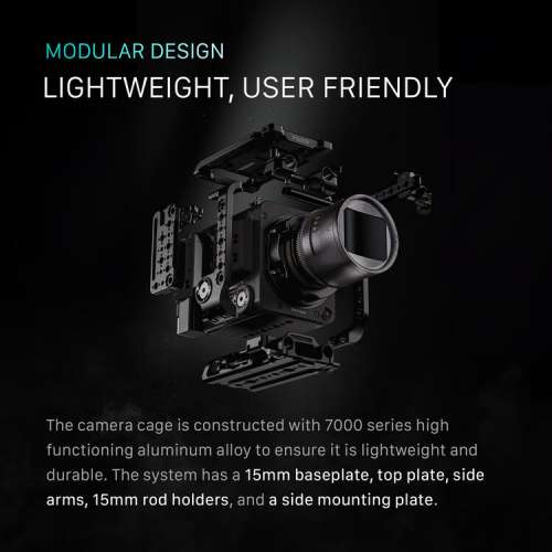 Tilta Full Camera Cage Plus For Sony BURANO (ESR-T18-FCC-A)