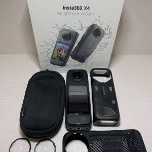 [觀塘實體店] 二手 Insta360 X4 (鏡頭保護鏡+貼Mon貼) 行貨 *S72436* | Insta360 香...