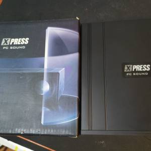 PC 前置喇叭  帶開關制   5.2 吋 前面板立體聲電腦音樂喇叭