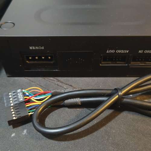 PC 前置喇叭  帶開關制   5.2 吋 前面板立體聲電腦音樂喇叭
