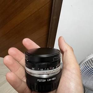 Voigtlander Color-Skopar 35mm f/2.5 MC 鏡頭連 Fotga LM-NEX 轉接環
