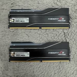 G.Skill Trident Z5 Neo RGB DDR5-6000 CL28 64GB (32GBx2) 黑色 (AMD EXPO)