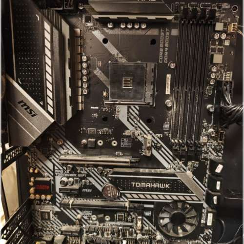 Full set desktop:AM4板MSI X570  主機板及 DDR4 記憶體,顯卡NITRO R9 380X, CPU r...