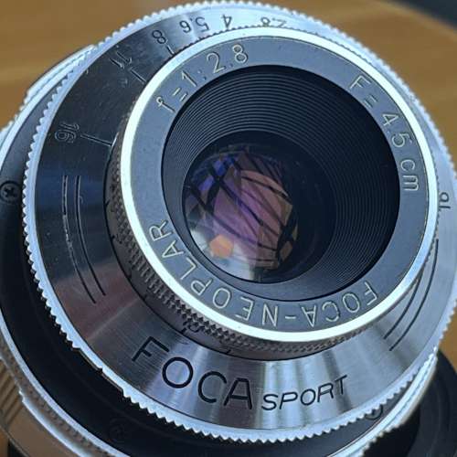 Foca-Neoplar 4.5cm f/2.8 法國鏡頭
