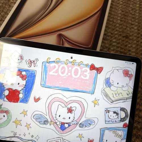 ipad air7 256 GB 星光色 行貨機 配件齊全 成色同全新一樣