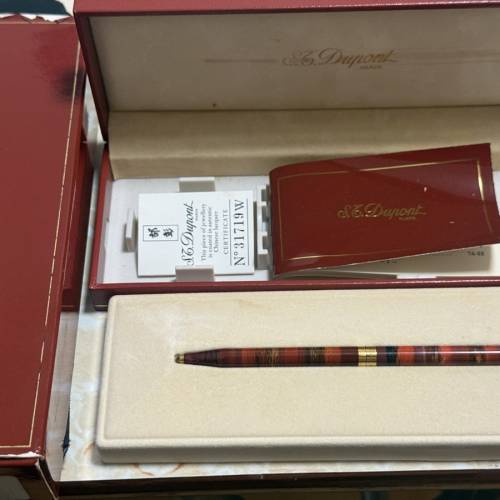 好L新淨🤣 原裝正版 法國 DuPont 原子筆 full set $999